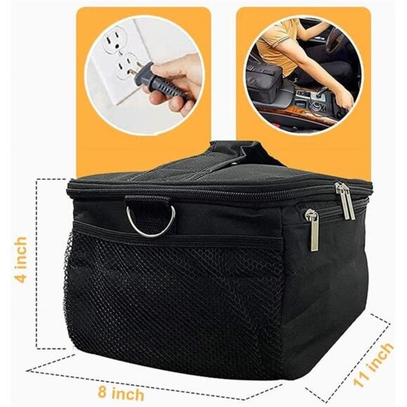 Portable Oven Food Warmer Heater Lunch Box 2 in 1 for Car - Picture 2 of 7